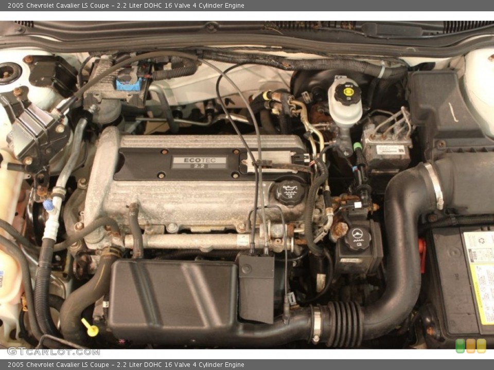 2.2 Liter DOHC 16 Valve 4 Cylinder Engine for the 2005 Chevrolet Cavalier #78095243