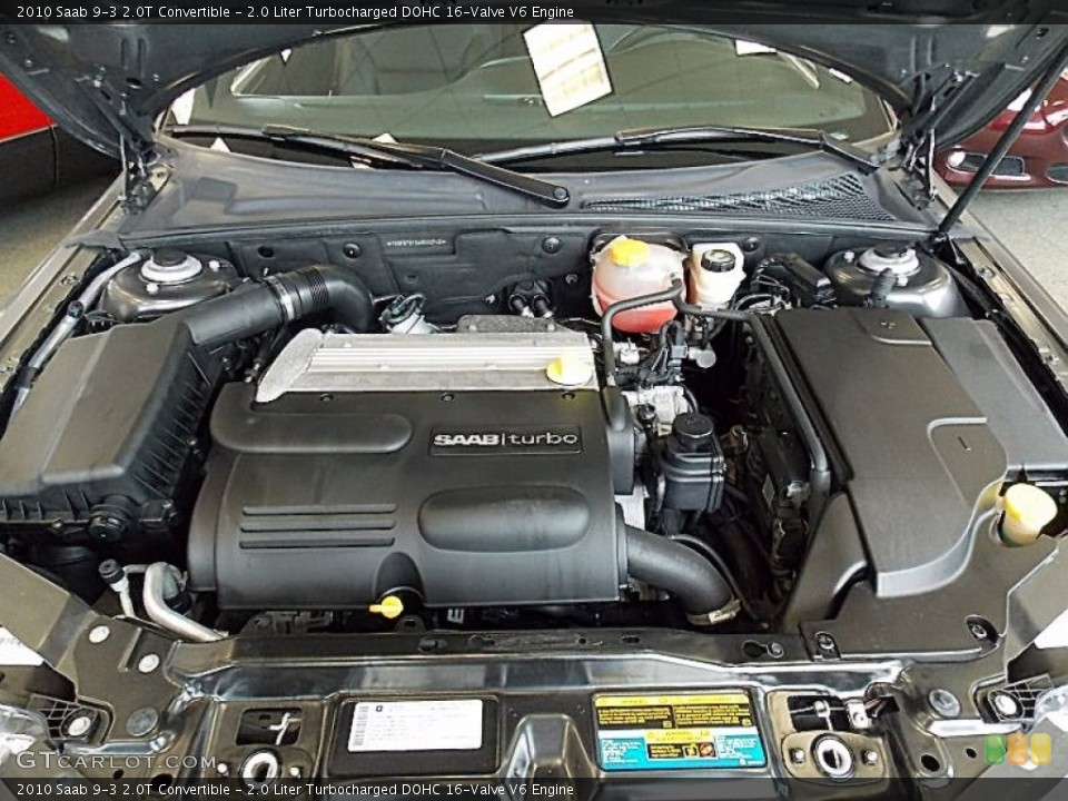 2.0 Liter Turbocharged DOHC 16-Valve V6 Engine for the 2010 Saab 9-3 #78096974