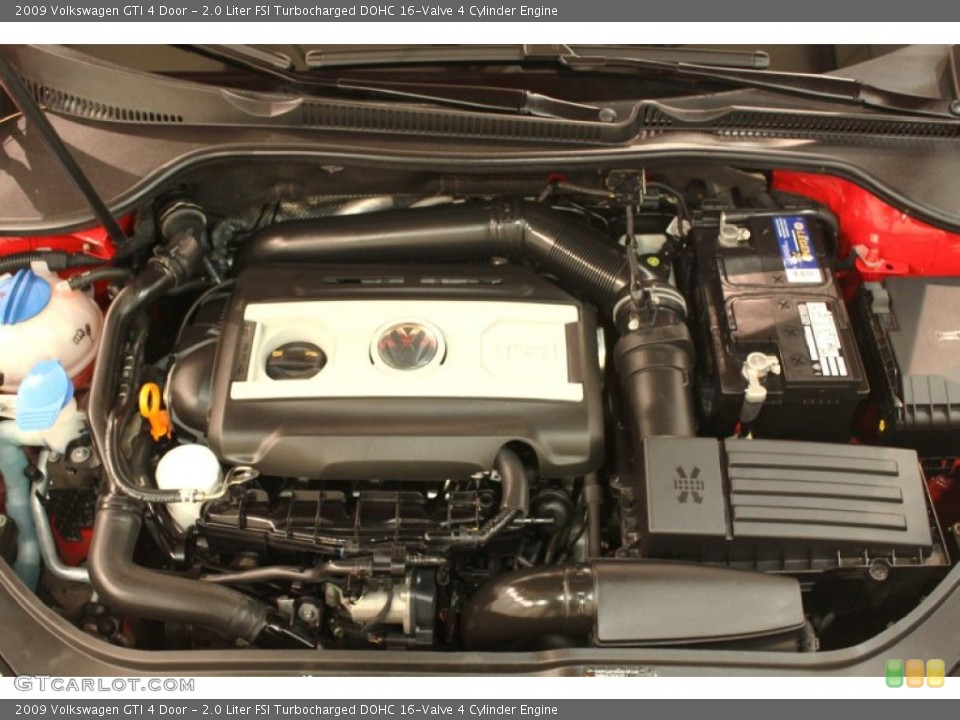 2.0 Liter FSI Turbocharged DOHC 16-Valve 4 Cylinder Engine for the 2009 Volkswagen GTI #78097298