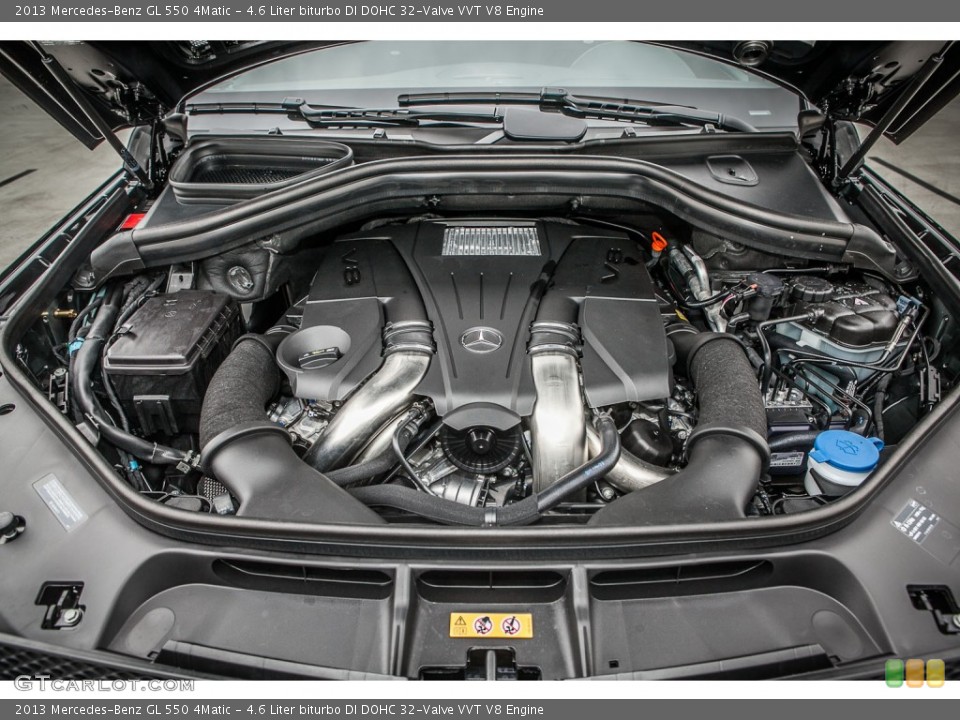 4.6 Liter biturbo DI DOHC 32-Valve VVT V8 Engine for the 2013 Mercedes-Benz GL #78110885