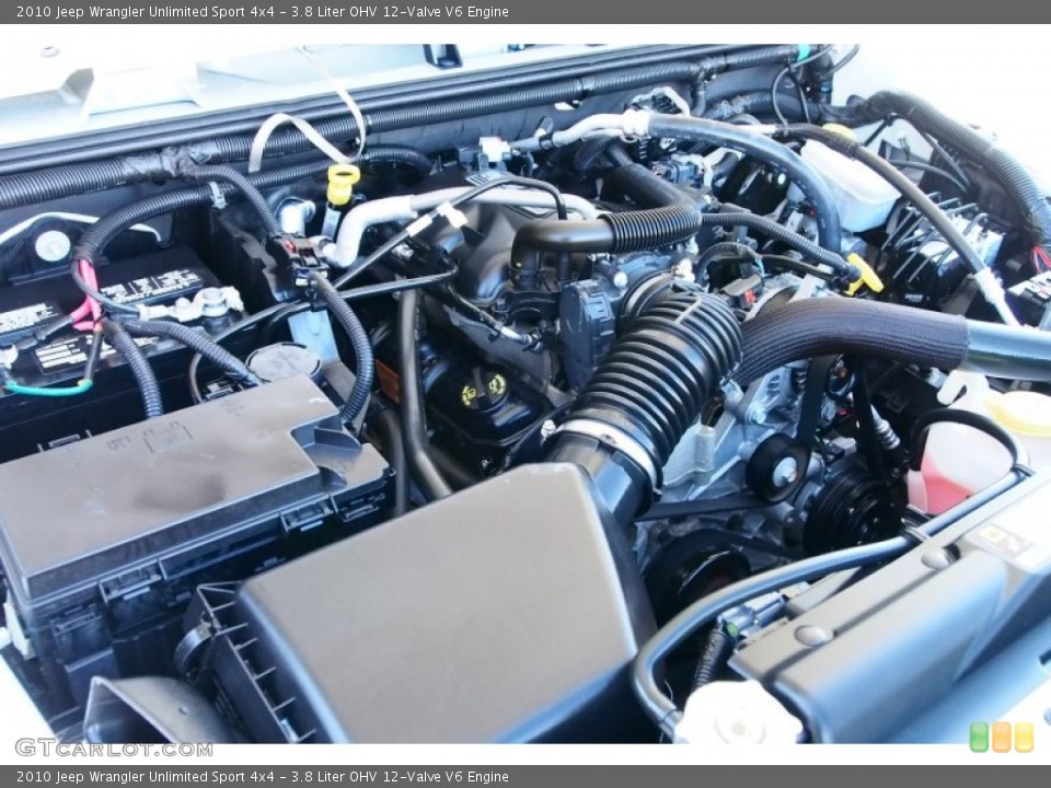 3.8 Liter OHV 12-Valve V6 Engine for the 2010 Jeep Wrangler Unlimited #78114153