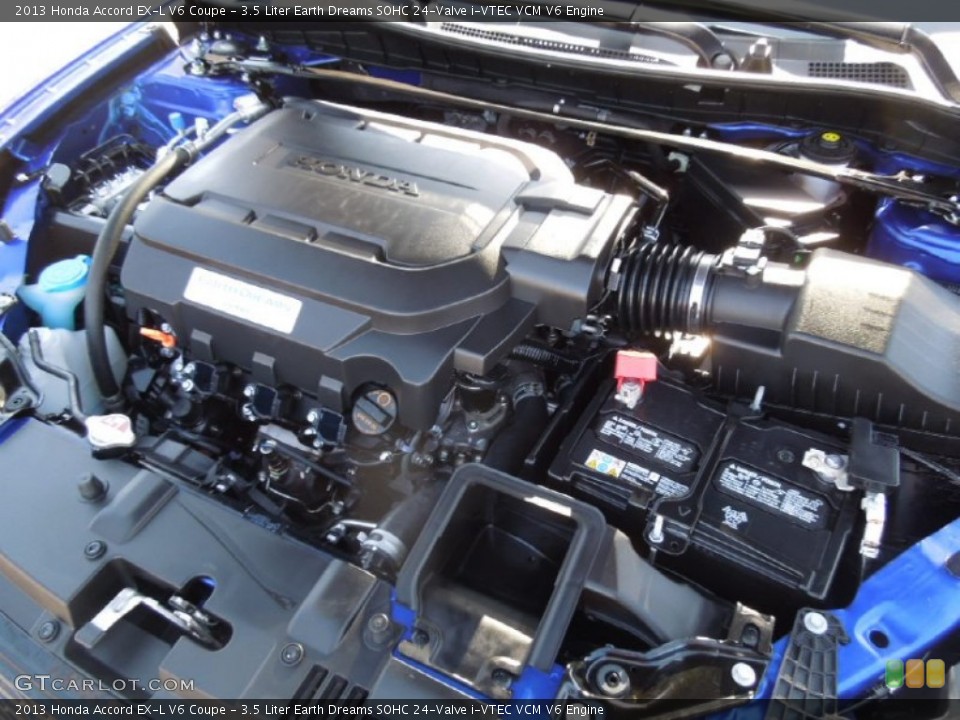 3.5 Liter Earth Dreams SOHC 24-Valve i-VTEC VCM V6 2013 Honda Accord Engine