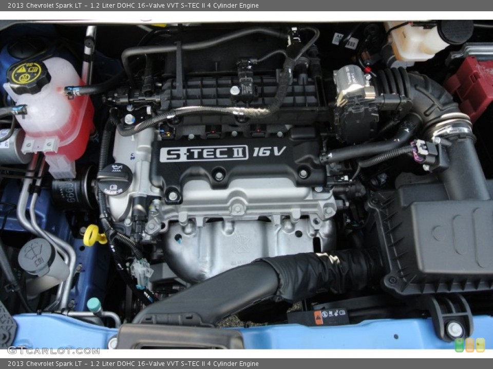 1.2 Liter DOHC 16-Valve VVT S-TEC II 4 Cylinder Engine for the 2013 Chevrolet Spark #78121394