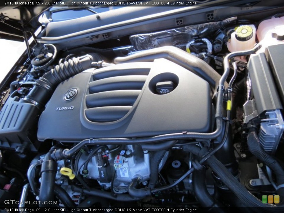2.0 Liter SIDI High Output Turbocharged DOHC 16-Valve VVT ECOTEC 4 Cylinder Engine for the 2013 Buick Regal #78125787