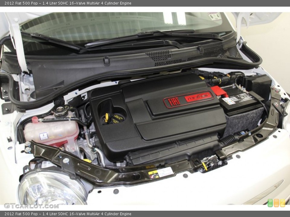1.4 Liter SOHC 16-Valve MultiAir 4 Cylinder Engine for the 2012 Fiat 500 #78125841