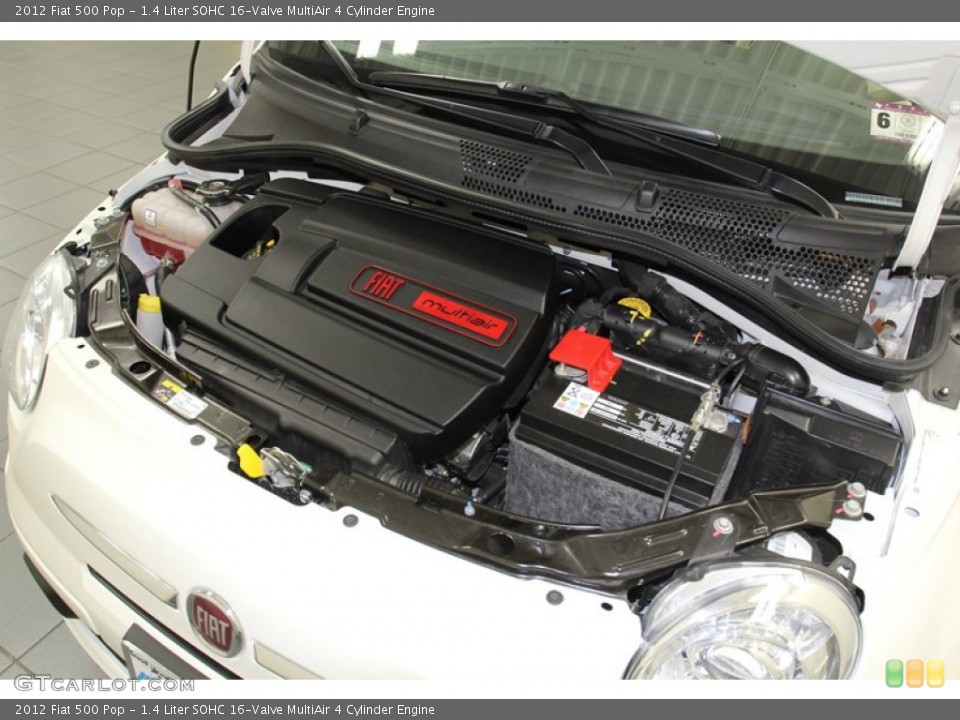 1.4 Liter SOHC 16-Valve MultiAir 4 Cylinder Engine for the 2012 Fiat 500 #78125868