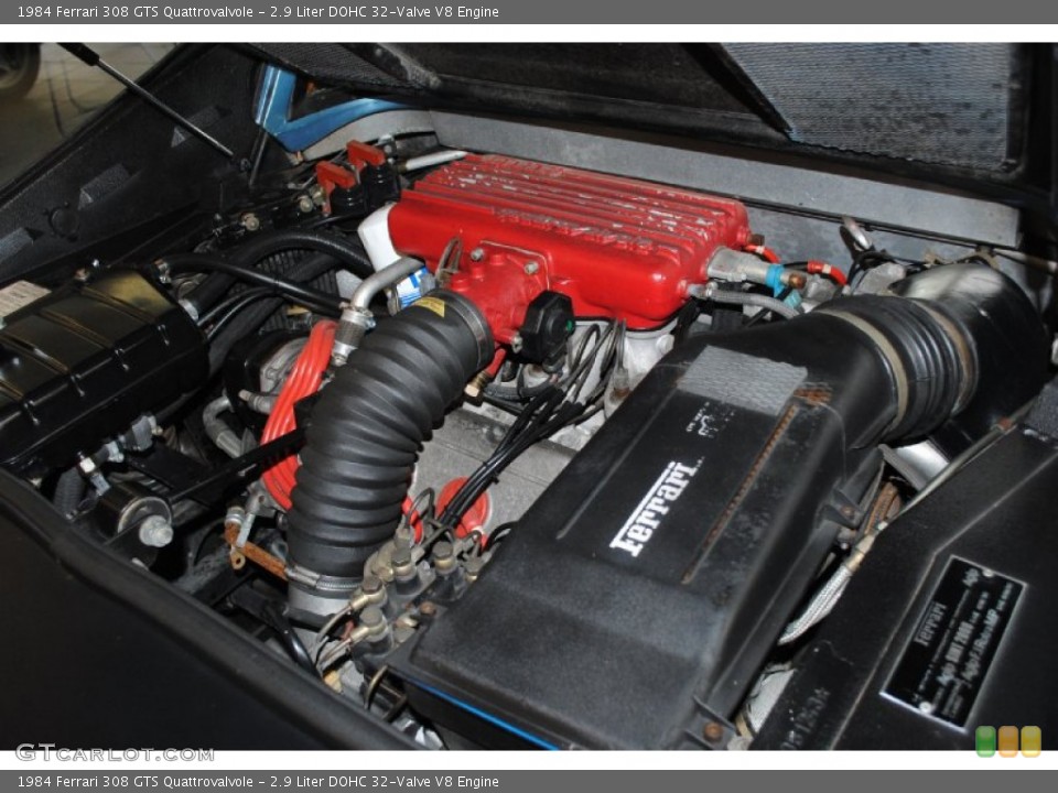 2.9 Liter DOHC 32-Valve V8 Engine for the 1984 Ferrari 308 #78126920