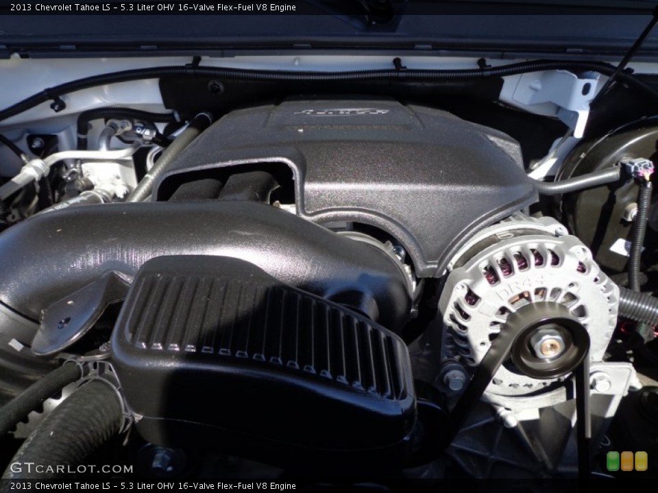 5.3 Liter OHV 16-Valve Flex-Fuel V8 Engine for the 2013 Chevrolet Tahoe #78131229