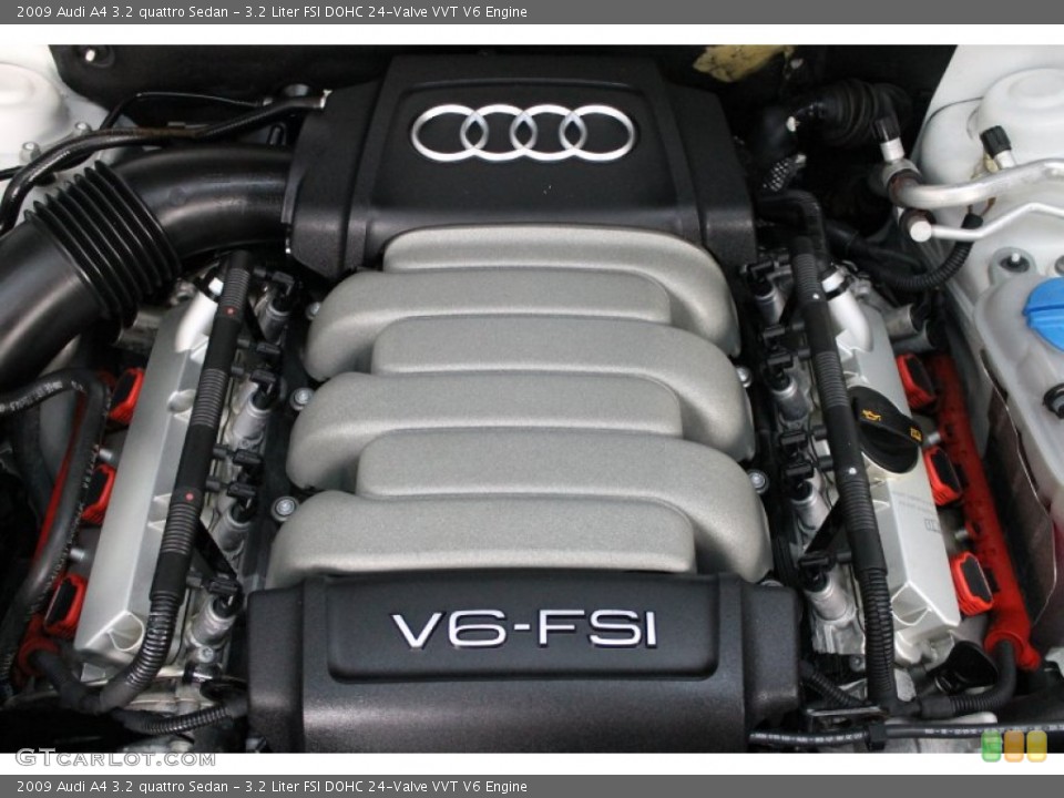 3.2 Liter FSI DOHC 24-Valve VVT V6 Engine for the 2009 Audi A4 #78137591
