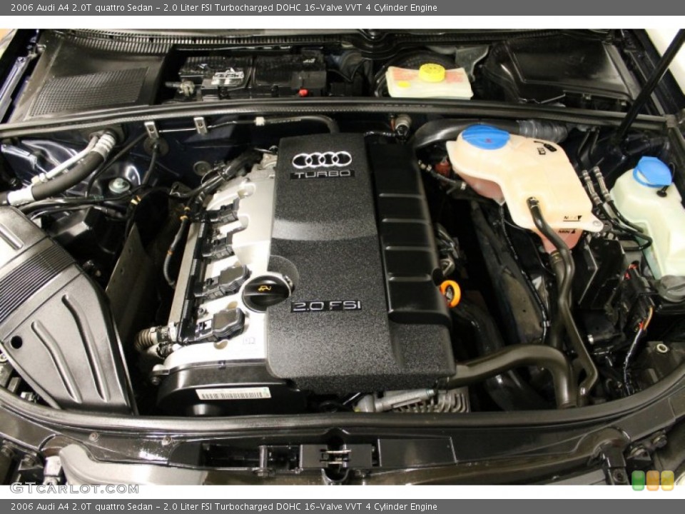 2.0 Liter FSI Turbocharged DOHC 16-Valve VVT 4 Cylinder Engine for the 2006 Audi A4 #78139722