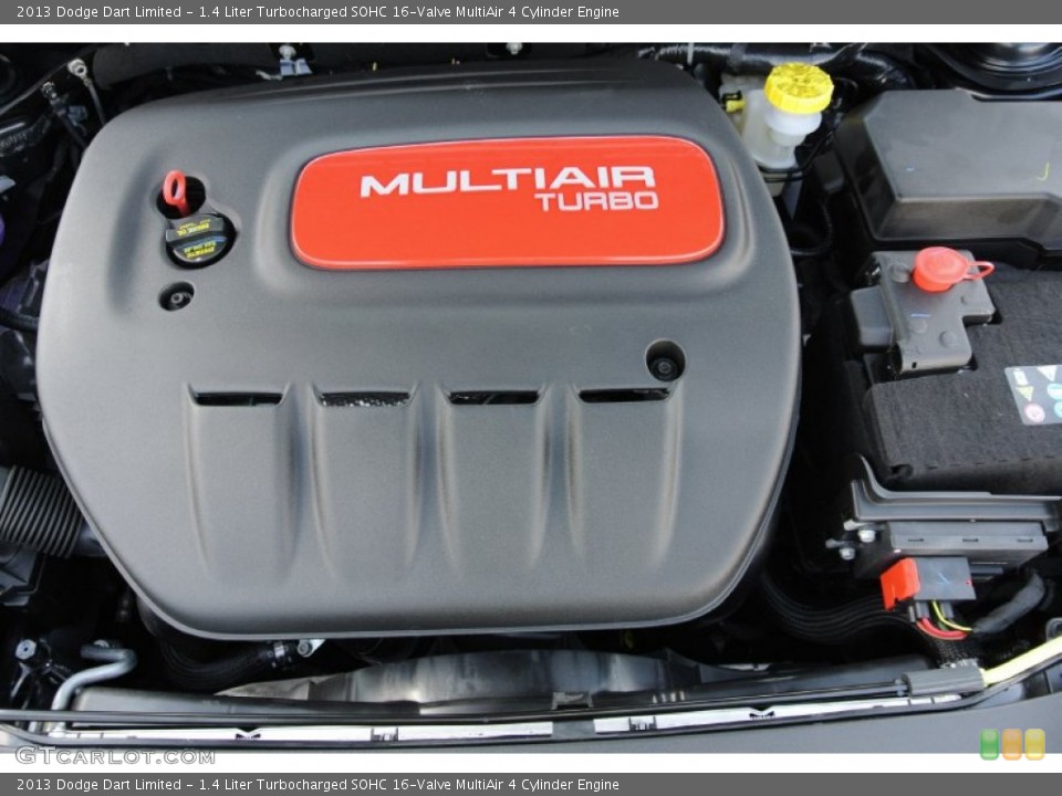 1.4 Liter Turbocharged SOHC 16-Valve MultiAir 4 Cylinder Engine for the 2013 Dodge Dart #78142386