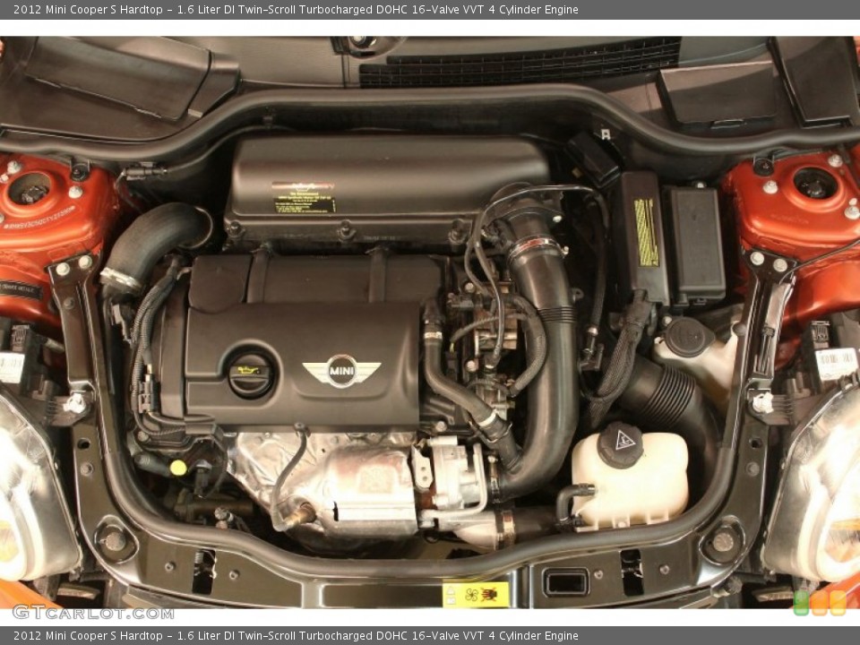 1.6 Liter DI Twin-Scroll Turbocharged DOHC 16-Valve VVT 4 Cylinder Engine for the 2012 Mini Cooper #78146235