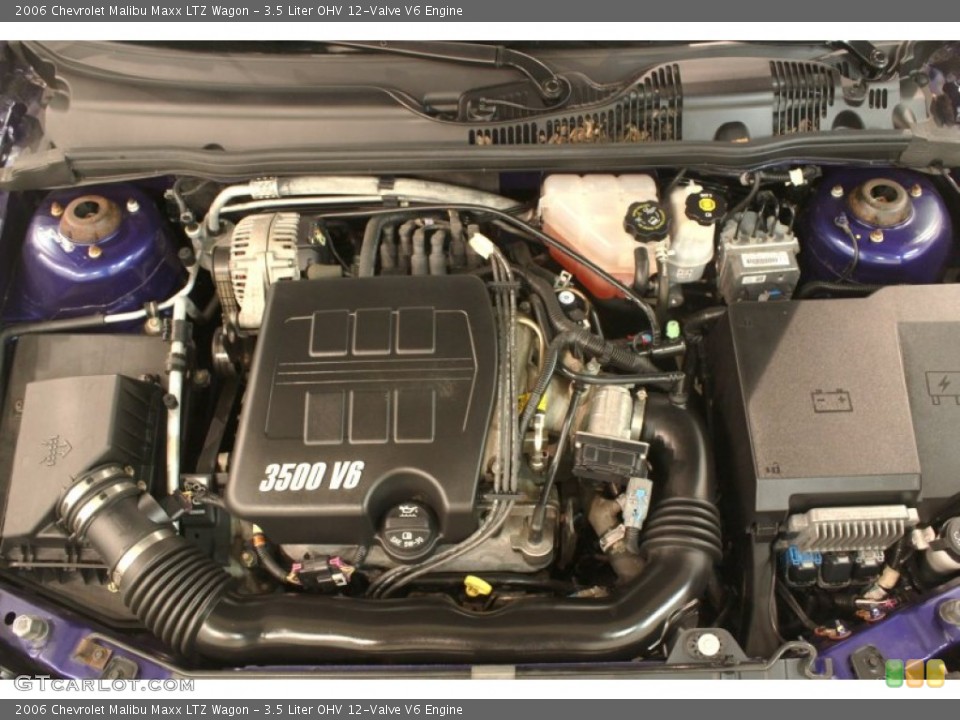 3.5 Liter OHV 12-Valve V6 Engine for the 2006 Chevrolet Malibu #78148275