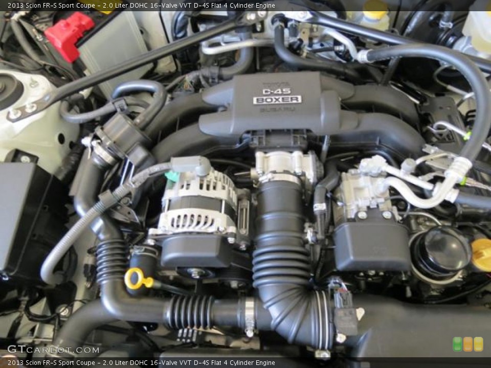 2.0 Liter DOHC 16-Valve VVT D-4S Flat 4 Cylinder Engine for the 2013 Scion FR-S #78166585
