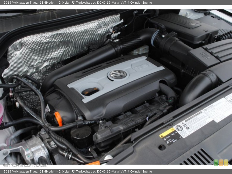 2.0 Liter FSI Turbocharged DOHC 16-Valve VVT 4 Cylinder Engine for the 2013 Volkswagen Tiguan #78169620