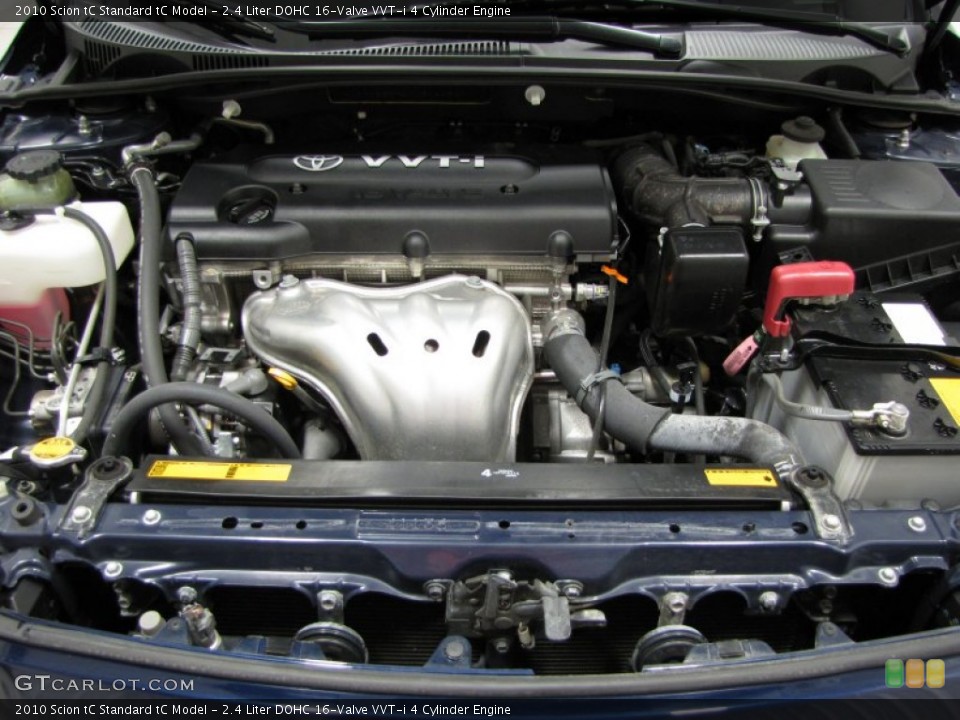 2.4 Liter DOHC 16-Valve VVT-i 4 Cylinder 2010 Scion tC Engine