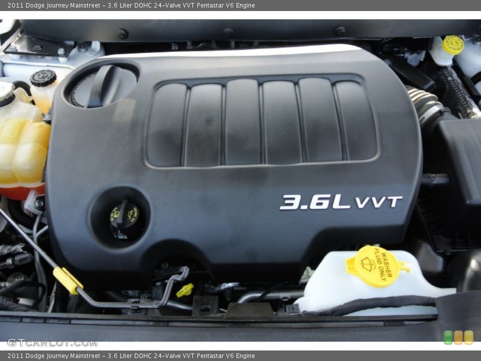 3.6 Liter DOHC 24-Valve VVT Pentastar V6 Engine for the 2011 Dodge Journey #78174555