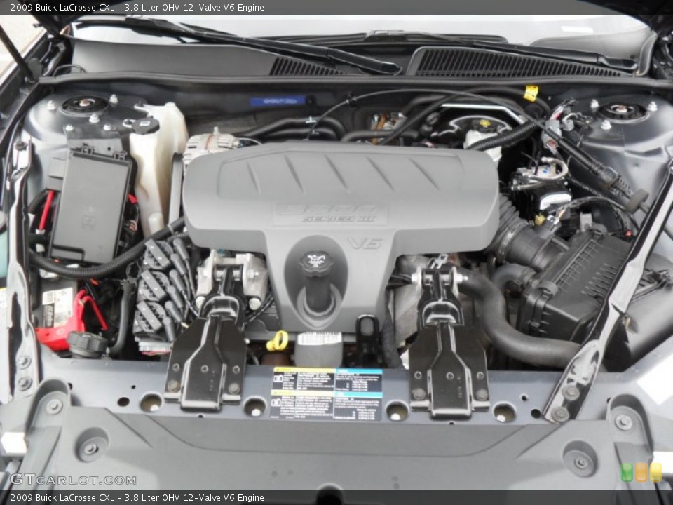 3.8 Liter OHV 12-Valve V6 Engine for the 2009 Buick LaCrosse #78187884