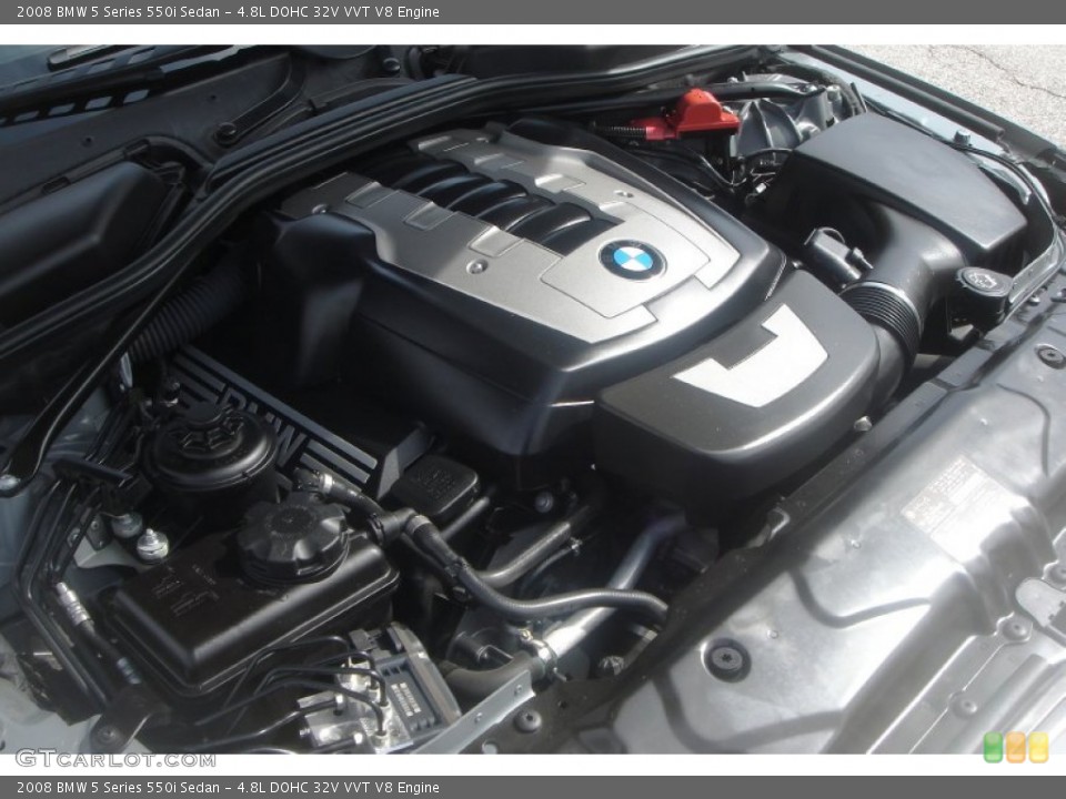 4.8L DOHC 32V VVT V8 Engine for the 2008 BMW 5 Series #78188553