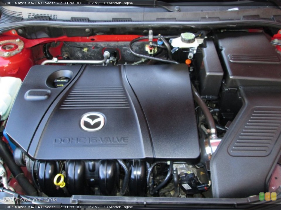 2.0 Liter DOHC 16V VVT 4 Cylinder Engine for the 2005 Mazda MAZDA3 #78189165
