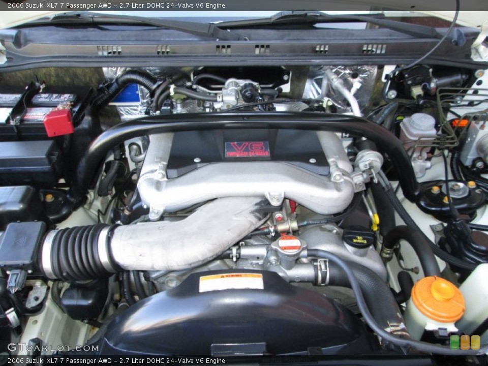 2.7 Liter DOHC 24-Valve V6 Engine for the 2006 Suzuki XL7 #78190014