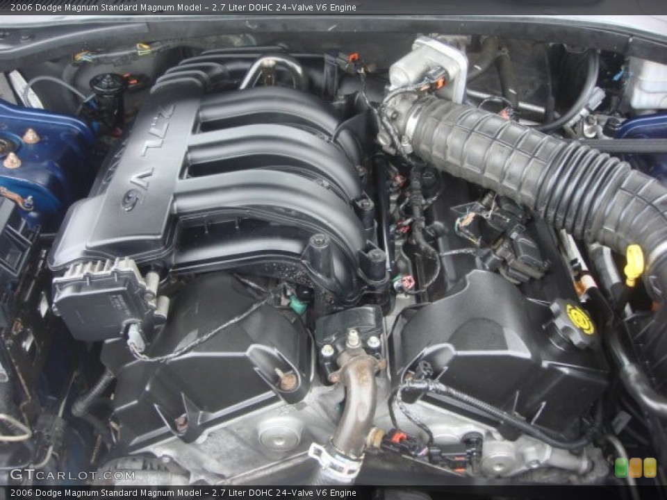 2.7 Liter DOHC 24-Valve V6 2006 Dodge Magnum Engine