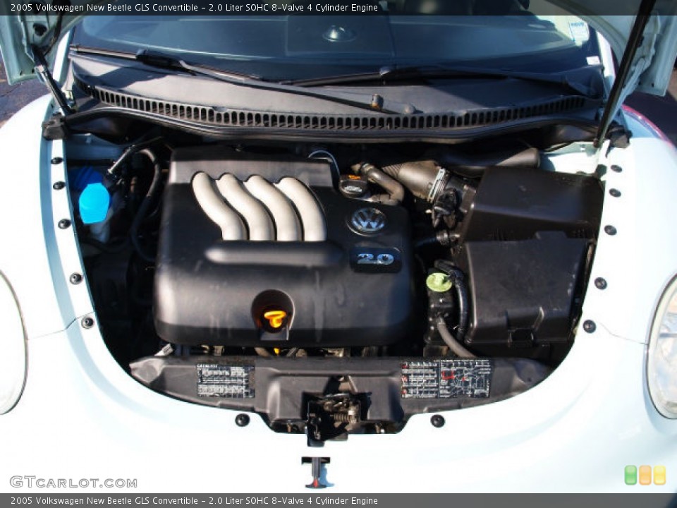 2.0 Liter SOHC 8-Valve 4 Cylinder Engine for the 2005 Volkswagen New Beetle #78199044