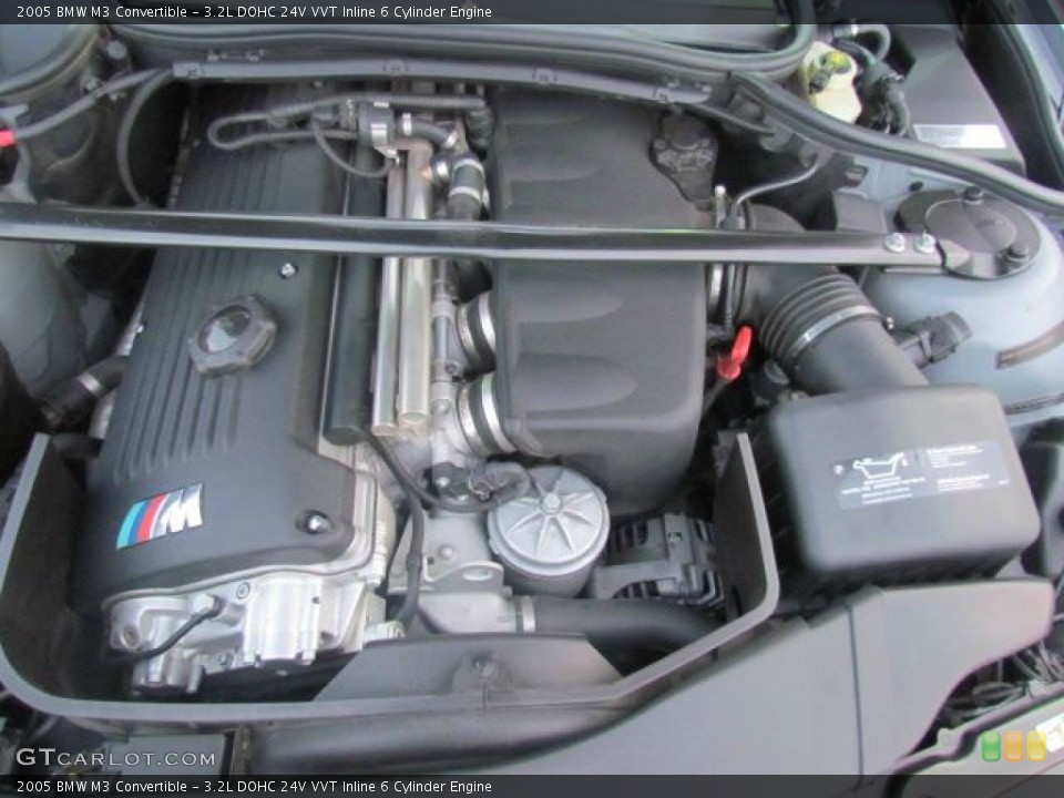 3.2L DOHC 24V VVT Inline 6 Cylinder Engine for the 2005 BMW M3 #78203703