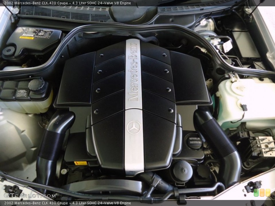 4.3 Liter SOHC 24-Valve V8 Engine for the 2002 Mercedes-Benz CLK #78209235