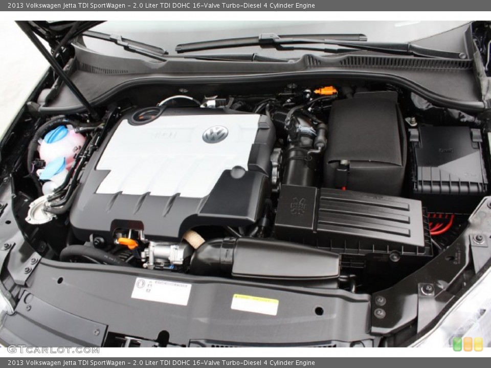 2.0 Liter TDI DOHC 16-Valve Turbo-Diesel 4 Cylinder Engine for the 2013 Volkswagen Jetta #78209664