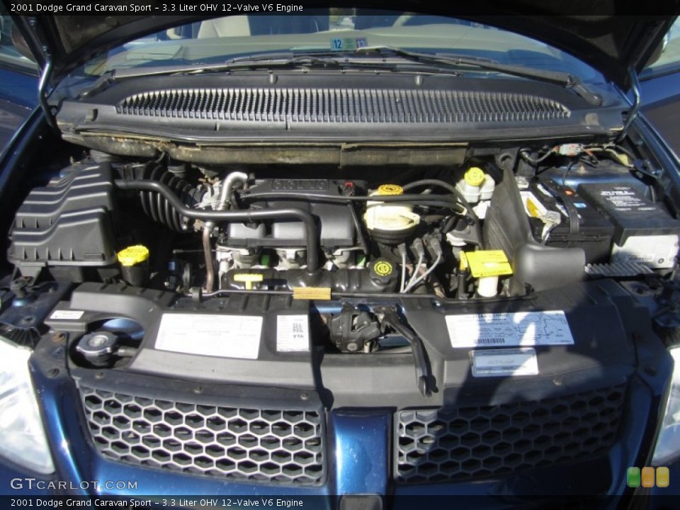 3.3 Liter OHV 12-Valve V6 Engine for the 2001 Dodge Grand Caravan #78212385