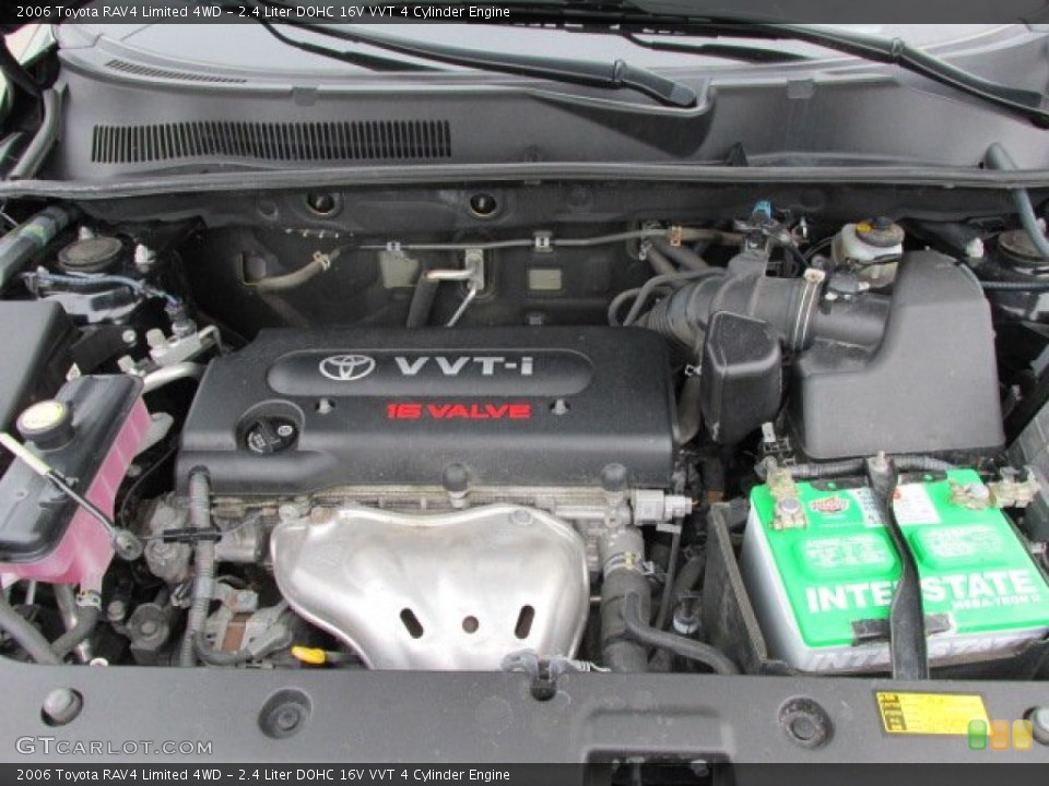 2.4 Liter DOHC 16V VVT 4 Cylinder Engine for the 2006 Toyota RAV4 #78215254