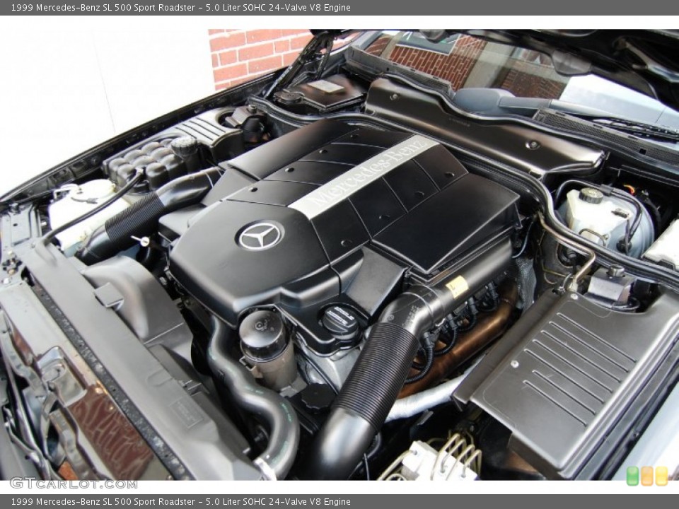 5.0 Liter SOHC 24-Valve V8 Engine for the 1999 Mercedes-Benz SL #78217630