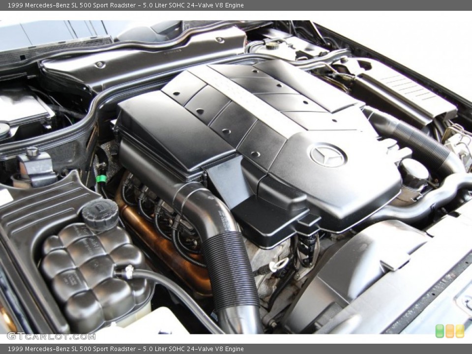 5.0 Liter SOHC 24-Valve V8 Engine for the 1999 Mercedes-Benz SL #78217682