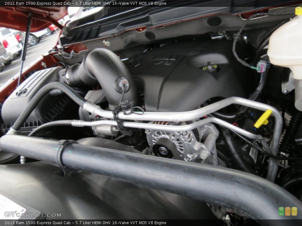 5.7 Liter HEMI OHV 16-Valve VVT MDS V8 Engine for the 2013 Ram 1500 #78219259