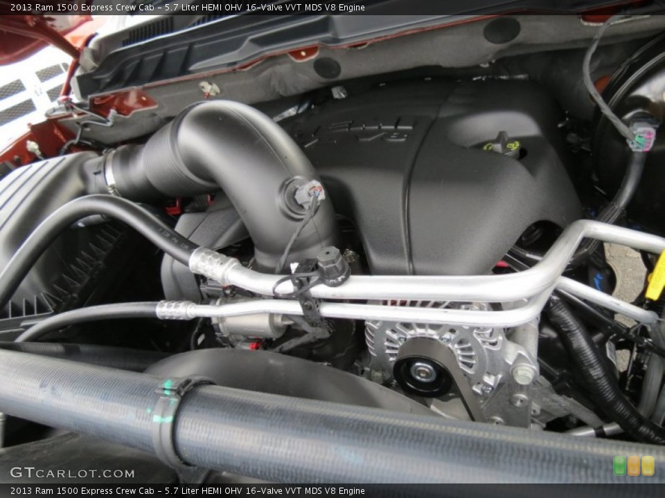5.7 Liter HEMI OHV 16-Valve VVT MDS V8 Engine for the 2013 Ram 1500 #78219784