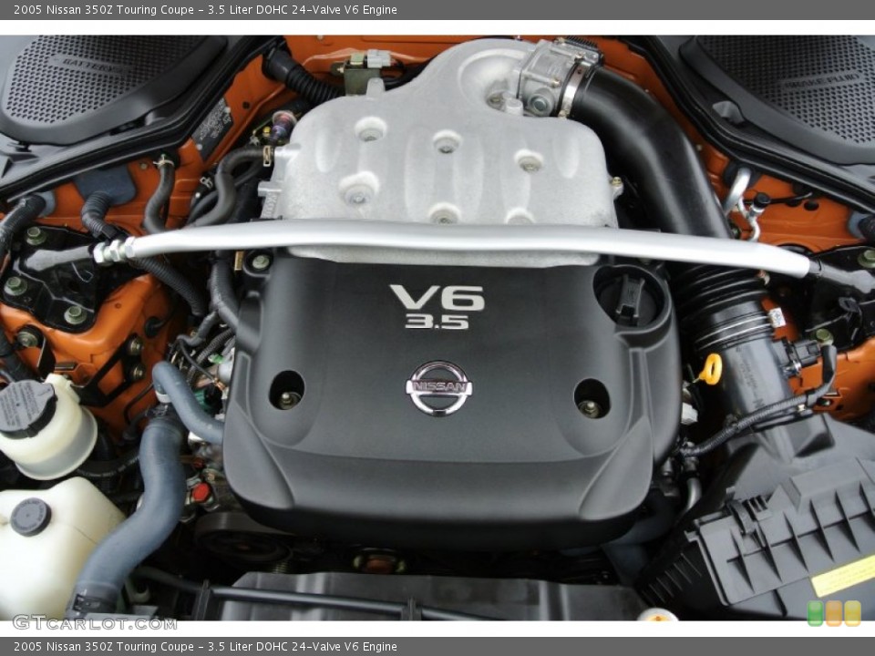 3.5 Liter DOHC 24-Valve V6 Engine for the 2005 Nissan 350Z #78233770