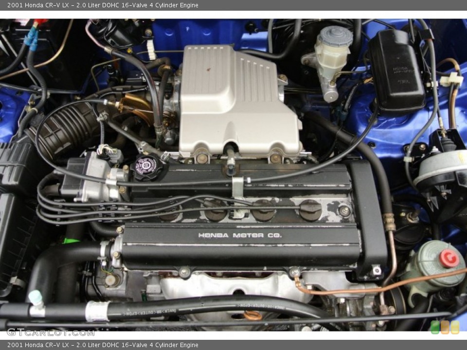 2.0 Liter DOHC 16-Valve 4 Cylinder Engine for the 2001 Honda CR-V #78234265