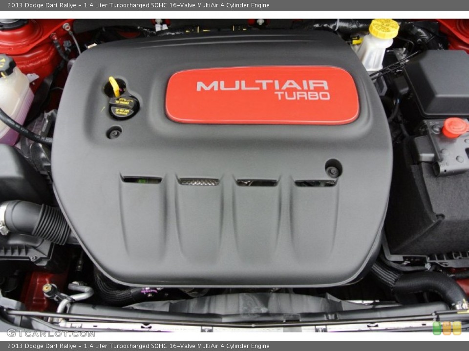 1.4 Liter Turbocharged SOHC 16-Valve MultiAir 4 Cylinder Engine for the 2013 Dodge Dart #78234781