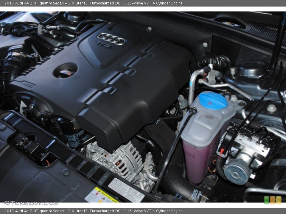 2.0 Liter FSI Turbocharged DOHC 16-Valve VVT 4 Cylinder Engine for the 2013 Audi A4 #78238072