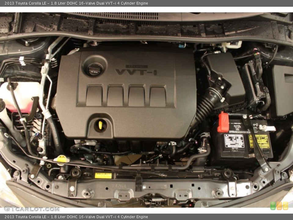 1.8 Liter DOHC 16-Valve Dual VVT-i 4 Cylinder Engine for the 2013 Toyota Corolla #78239353