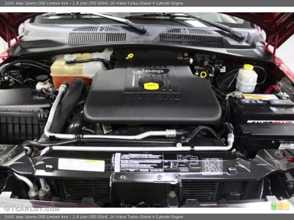 2.8 Liter CRD DOHC 16-Valve Turbo-Diesel 4 Cylinder Engine for the 2005 Jeep Liberty #78248746