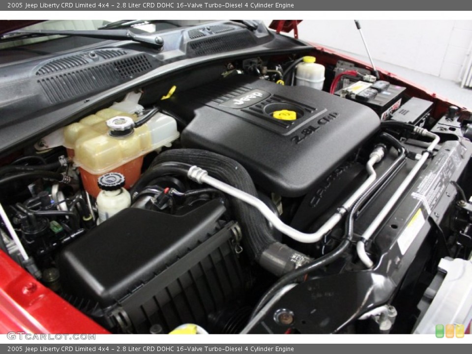 2.8 Liter CRD DOHC 16-Valve Turbo-Diesel 4 Cylinder Engine for the 2005 Jeep Liberty #78248769