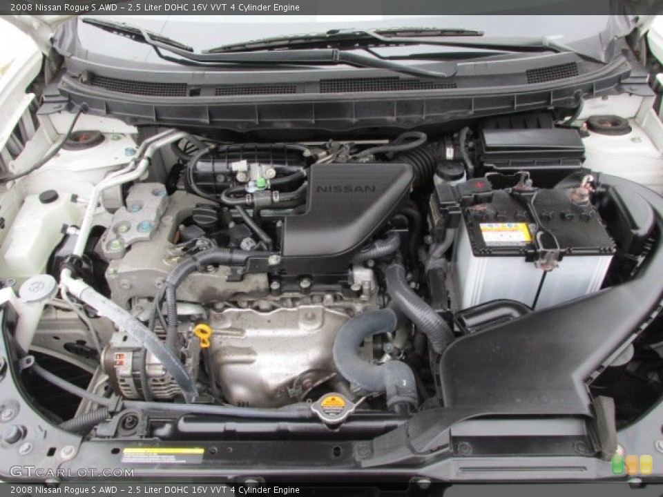 2.5 Liter DOHC 16V VVT 4 Cylinder Engine for the 2008 Nissan Rogue #78251119