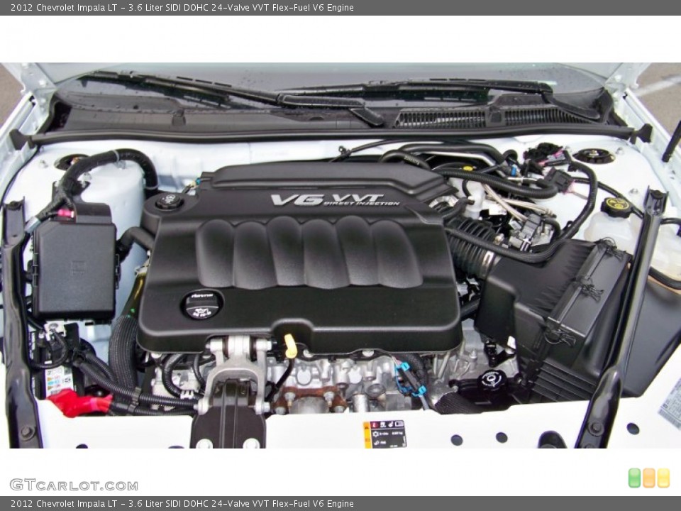 3.6 Liter SIDI DOHC 24-Valve VVT Flex-Fuel V6 Engine for the 2012 Chevrolet Impala #78253629