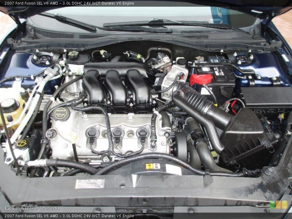 3.0L DOHC 24V iVCT Duratec V6 Engine for the 2007 Ford Fusion #78256684