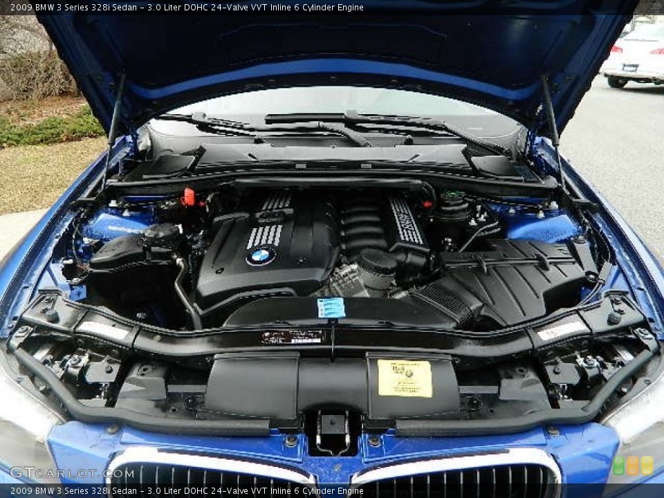 3.0 Liter DOHC 24-Valve VVT Inline 6 Cylinder Engine for the 2009 BMW 3 Series #78260479