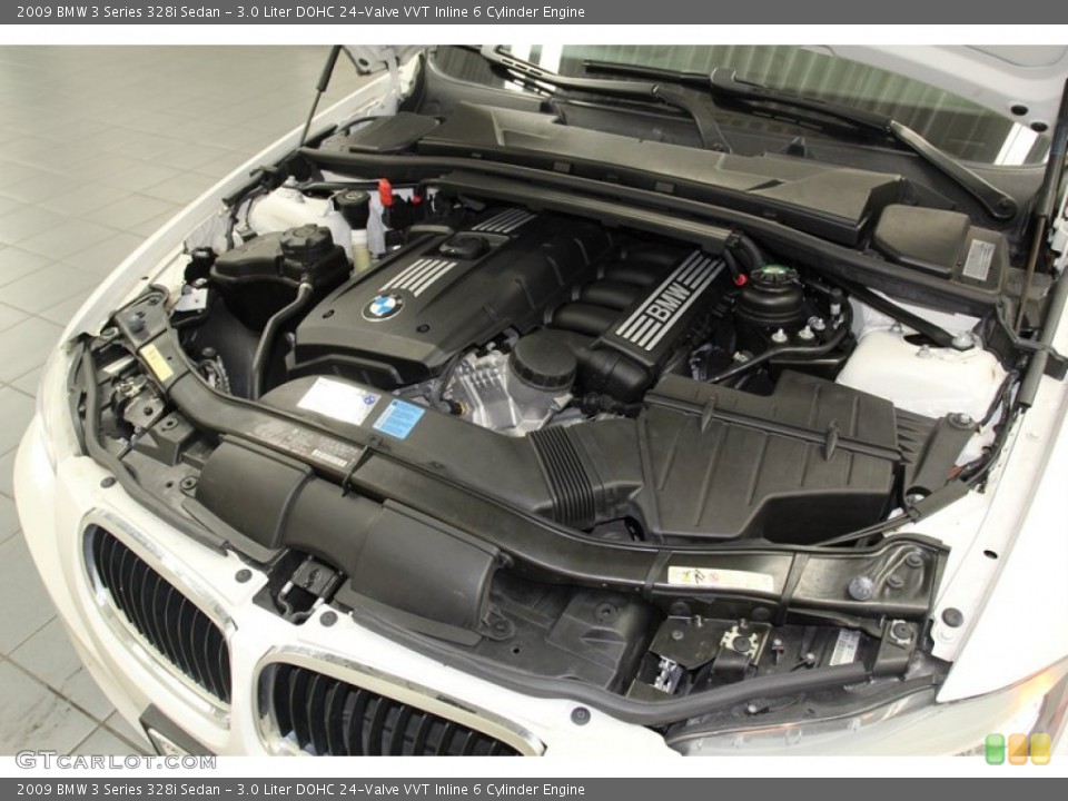 3.0 Liter DOHC 24-Valve VVT Inline 6 Cylinder Engine for the 2009 BMW 3 Series #78261733