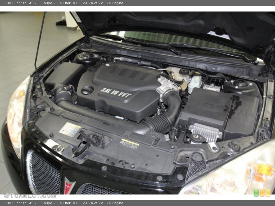 3.6 Liter DOHC 24 Valve VVT V6 Engine for the 2007 Pontiac G6 #78262228