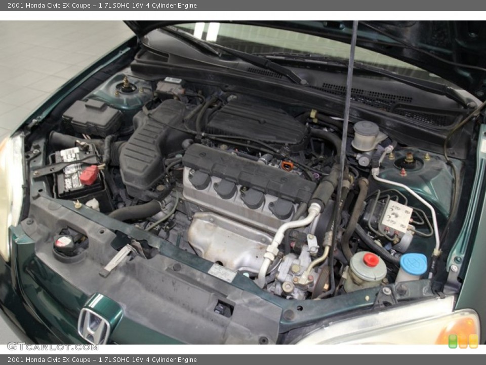 1.7L SOHC 16V 4 Cylinder Engine for the 2001 Honda Civic #78264817